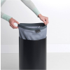 Кош за пране 35л, с корков капак, черен, Brabantia