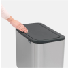 Кош за отпадъци с докосване BO 3 x 11л, матова стомана, Brabantia