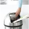 Кошче за отпадъци PUSH BIN 60л, матова стомана, Brabantia