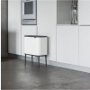 Кош за отпадъци с докосване BO 3 x 11л, бял, Brabantia