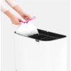 Кош за отпадъци с докосване BO 3 x 11л, бял, Brabantia