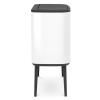 Кош за отпадъци с докосване BO 3 x 11л, бял, Brabantia