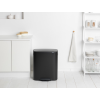 Кошче за отпадъци с педал BO 60л, черно, Brabantia
