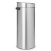 Кош за отпадъци с докосване TOUCH BIN NEW 30 l, устойчива на отпечатъци, матирана стомана, Brabantia