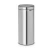 Кош за отпадъци с докосване TOUCH BIN NEW 30 l, устойчива на отпечатъци, матирана стомана, Brabantia