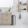 Кош за отпадъци с докосване TOUCH BIN NEW 10 + 23л, устойчив на пръстови отпечатъци, матова стомана, Brabantia