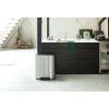 Кошче за отпадъци с педал BO 2 x 30л, матова стомана, Brabantia