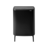 Кош за отпадъци с докосване BO HI 2 x 30л, черен, Brabantia