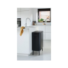 Кош за отпадъци с докосване BO HI 2 x 30л, черен, Brabantia
