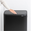 Кош за отпадъци с докосване BO HI 2 x 30л, черен, Brabantia