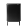 Кош за отпадъци с докосване BO HI 2 x 30л, черен, Brabantia