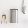 Кошче за отпадъци с докосване TOUCH BIN NEW 40 l, устойчива на отпечатъци, матирана стомана, Brabantia
