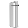 Кошче за отпадъци с докосване TOUCH BIN NEW 40 l, устойчива на отпечатъци, матирана стомана, Brabantia