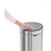 Кош за отпадъци с докосване TOUCH BIN NEW 30л, платина, Brabantia