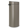 Кош за отпадъци с докосване TOUCH BIN NEW 30л, платина, Brabantia