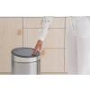 Кош за отпадъци с докосване TOUCH BIN NEW 30л, платина, Brabantia