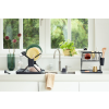 Стойка за сушене на съдове 51 см, сгъваема, сива, Brabantia