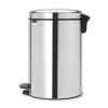 Кошче за отпадъци с педал NEWICON 20л, лъскава стомана, Brabantia