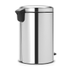 Кошче за отпадъци с педал NEWICON 20л, лъскава стомана, Brabantia