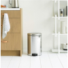 Кошче за отпадъци с педал NEWICON 20л, лъскава стомана, Brabantia