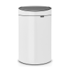 Кош за отпадъци с докосване TOUCH BIN NEW 40л, бял, Brabantia