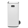 Кошче за отпадъци с педал BO 2 x 30л, бяло, Brabantia