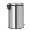 Кошче за отпадъци с педал NEWICON 20л, матова стомана, Brabantia
