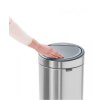 Кош за отпадъци с докосване TOUCH BIN NEW 30л, матово черен, Brabantia