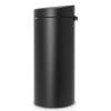 Кош за отпадъци с докосване TOUCH BIN NEW 30л, матово черен, Brabantia