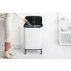 Кош за отпадъци с докосване BO HI 2 x 30л, бял, Brabantia
