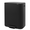 Кошче за отпадъци с педал BO 2 x 30л, черно, Brabantia