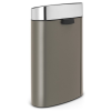 Кош за отпадъци с докосване TOUCH КОШЧЕ НОВ 40 л, платина / сребърен,Brabantia