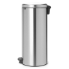 Кошче за отпадъци с педал NEWICON 30л, матова стомана, Brabantia