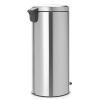 Кошче за отпадъци с педал NEWICON 30л, матова стомана, Brabantia