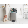 Кошче за отпадъци с педал BO 60л, матова стомана, Brabantia