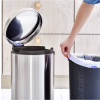 Кошче за отпадъци с педал NEWICON 20л, матова стомана, Brabantia