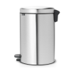 Кошче за отпадъци с педал NEWICON 20л, матова стомана, Brabantia
