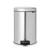Кошче за отпадъци с педал NEWICON 20л, матова стомана, Brabantia