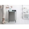 Кош за отпадъци с докосване BO 2 x 30л, матова стомана, Brabantia