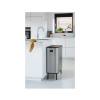 Кош за отпадъци с докосване BO 2 x 30л, матова стомана, Brabantia