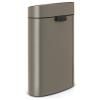 Кош за отпадъци с докосване TOUCH BIN NEW 40л, платина, Brabantia