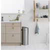 Кош за отпадъци с докосване TOUCH BIN NEW 40л, стомана, Brabantia