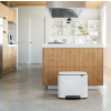 Кошче за отпадъци с педал BO 11 + 23л, бяло, Brabantia