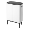 Кош за отпадъци с докосване BO 60л, бял, Brabantia