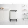 Кош за отпадъци с докосване BO 60л, бял, Brabantia
