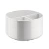 Кутия за аксесоари за баня BIRILLO 18 см, бяла, Alessi