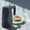 Кафеварка за еспресо за котлон OSSIDIANA 150 мл, черна, Alessi