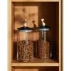 Контейнер за храна за котки MIOJAR 1,5л, черен, стъкло, Alessi