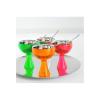 Купа за сладолед BIG LOVE, с лъжица, синя, Alessi