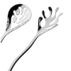 Комплект лъжици за салата MEDITERRANEO, 2 бр., Alessi